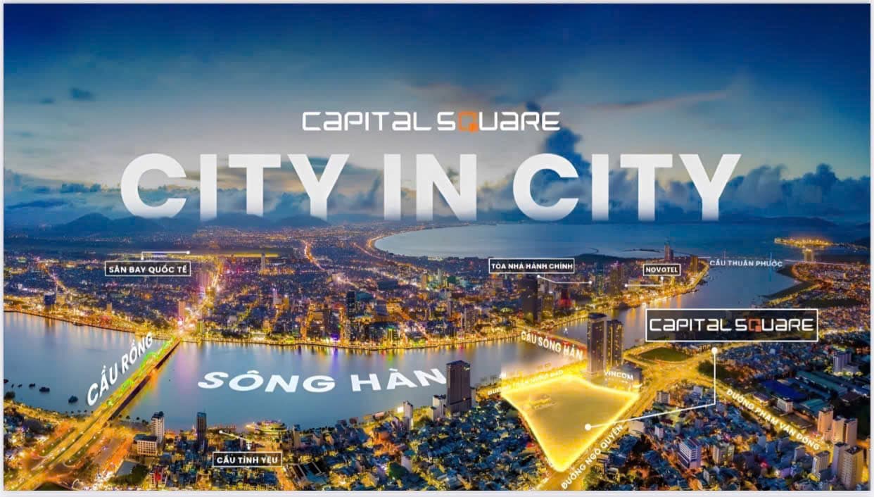 Phối cảnh tổng thể Capital Square Đà Nẵng