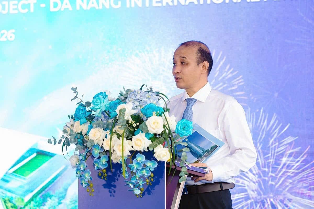 Ông Lê Quang Nam - Phó Chủ tịch UBND thành phố Đà Nẵng việc triển khai Dự án mở rộng Nhà ga T2 sẽ đáp ứng nhu cầu tăng trưởng mạnh mẽ của thị trường.