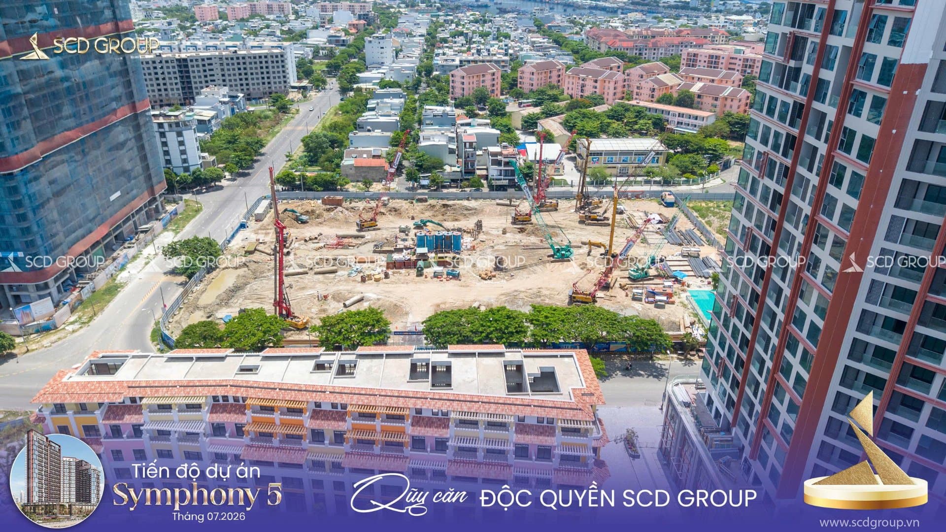 Cập nhật tiến độ dự án Symphony 5.