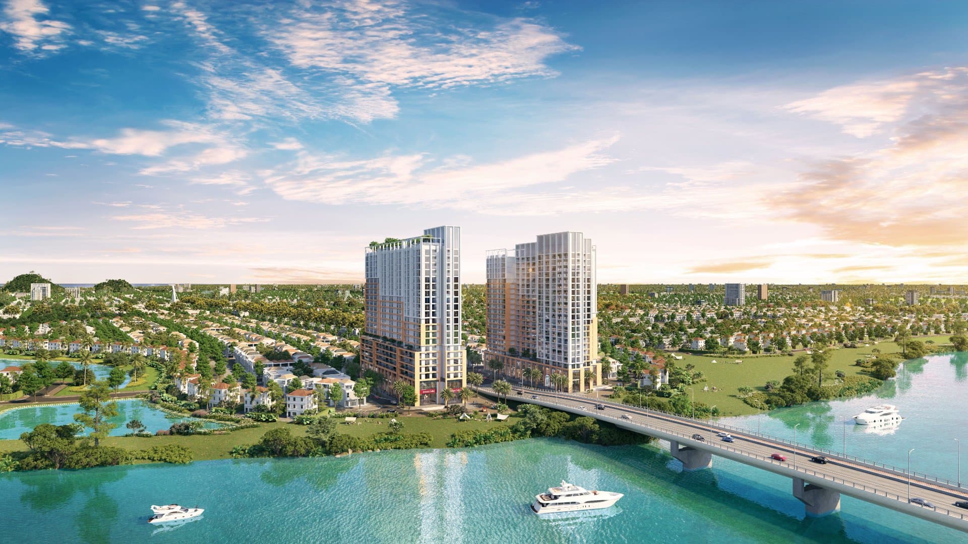 Dự án Spana Tower với vị trí kết nối thuận lợi các trục giao thông huyết mạch.