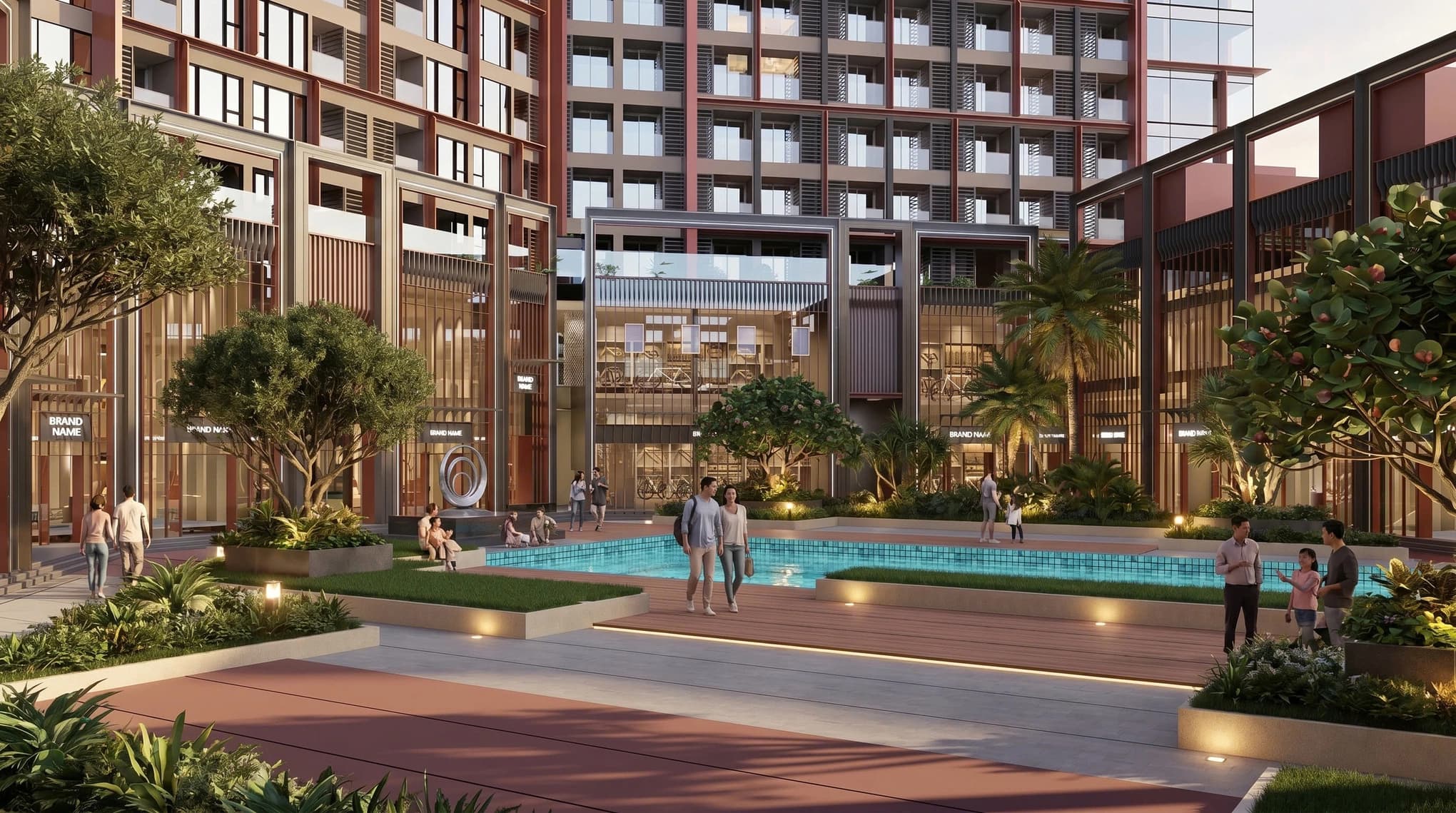 Hệ tiện ích wellness đa dạng tại Symphony 5. Ảnh: Sun Property
