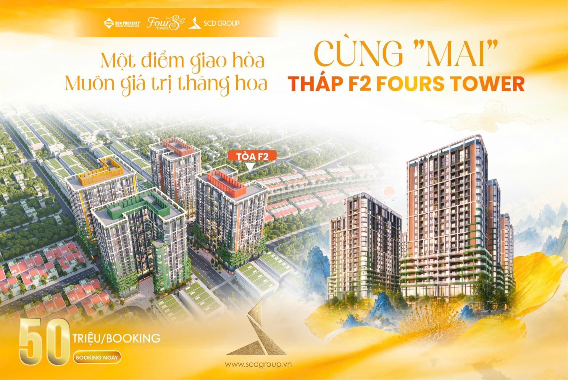 Tòa F2 FourS Tower – Tâm điểm mới tại Nam Hòa Xuân, mở ra cơ hội an cư và đầu tư