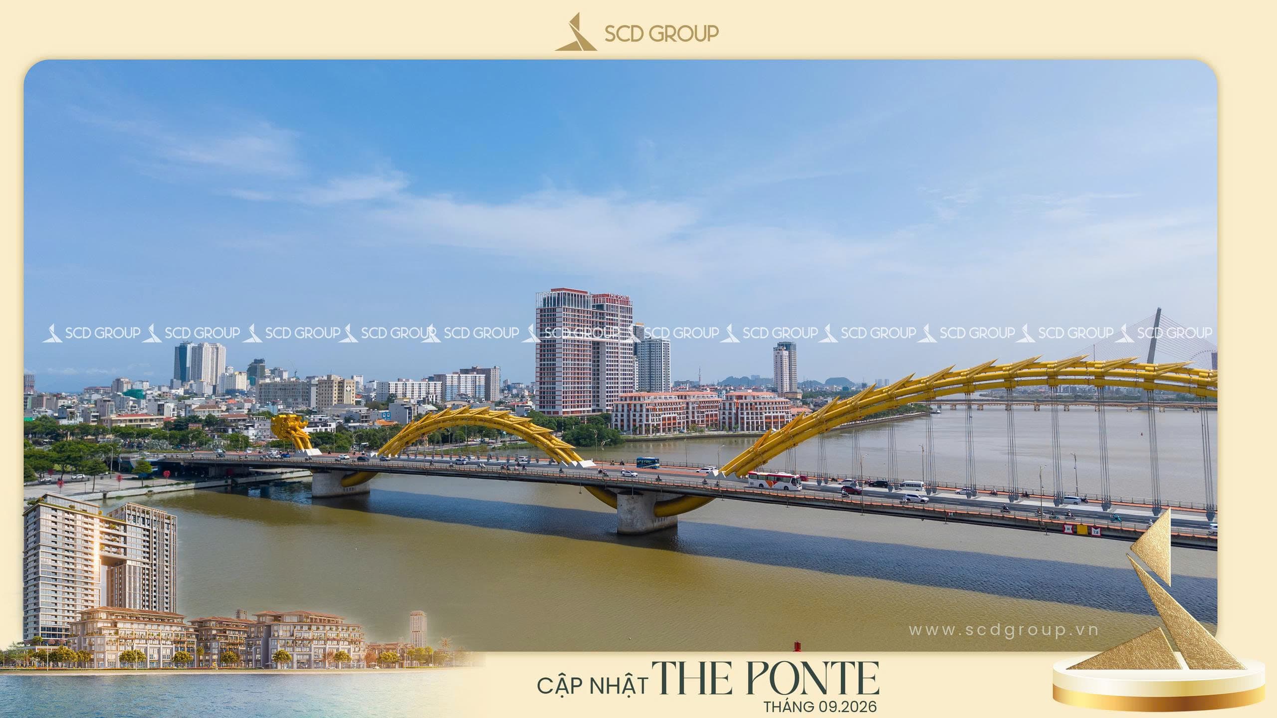 Cập nhật tiến độ Sun Ponte Residnece tháng 09/2026.