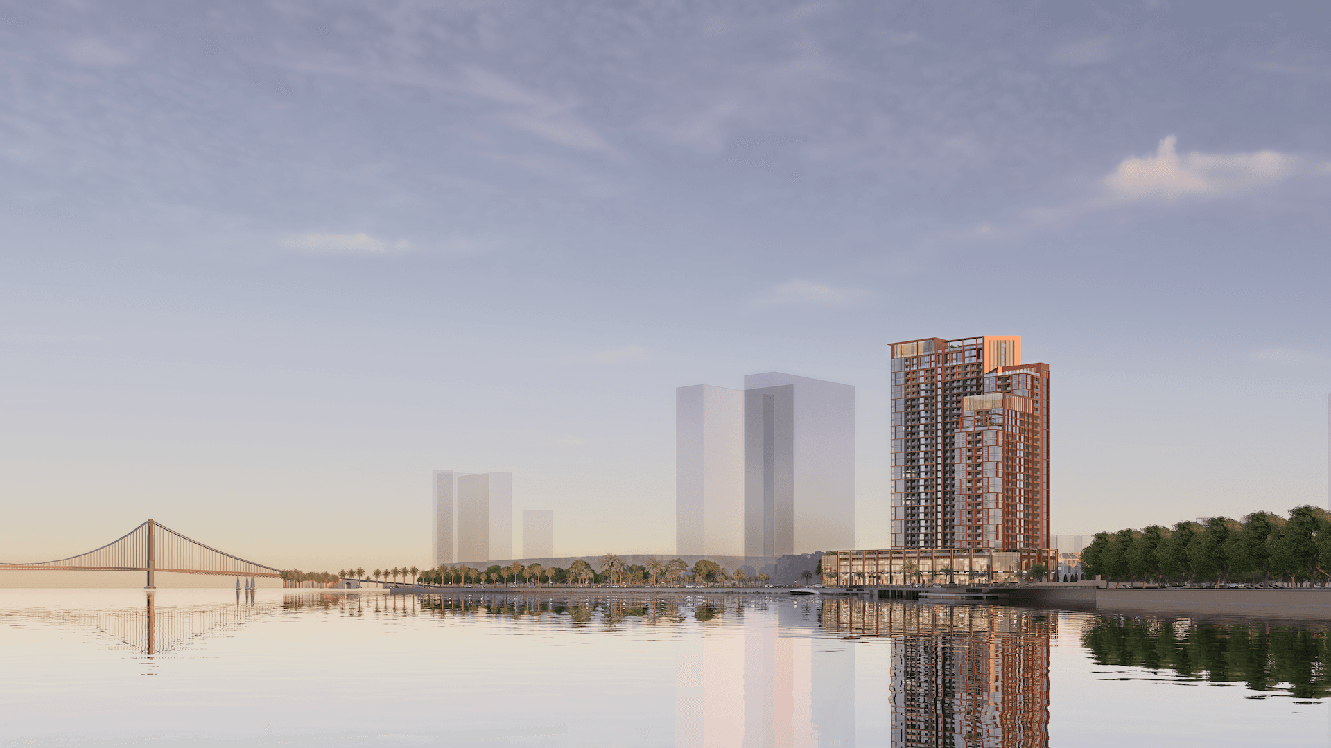 Dự án Sun Symphony 5 tòa căn hộ cuối cùng của tổ hợp Sun Symphony Residence. Ảnh: Sun Property.