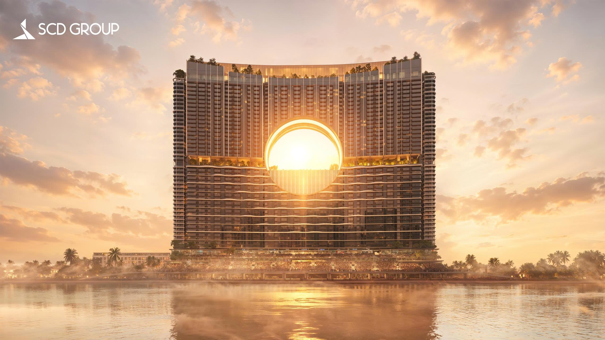Sắp ra mắt siêu dự án Sun Galaxy Complex, tòa căn hộ đầu tiên của tổ hợp Đà Nẵng Downtown. Ảnh: Sun Property.