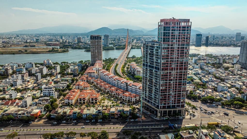 Toà The Panoma 1 thuộc tổ hợp Sun Cosmo Residence. Ảnh: Ánh Dương