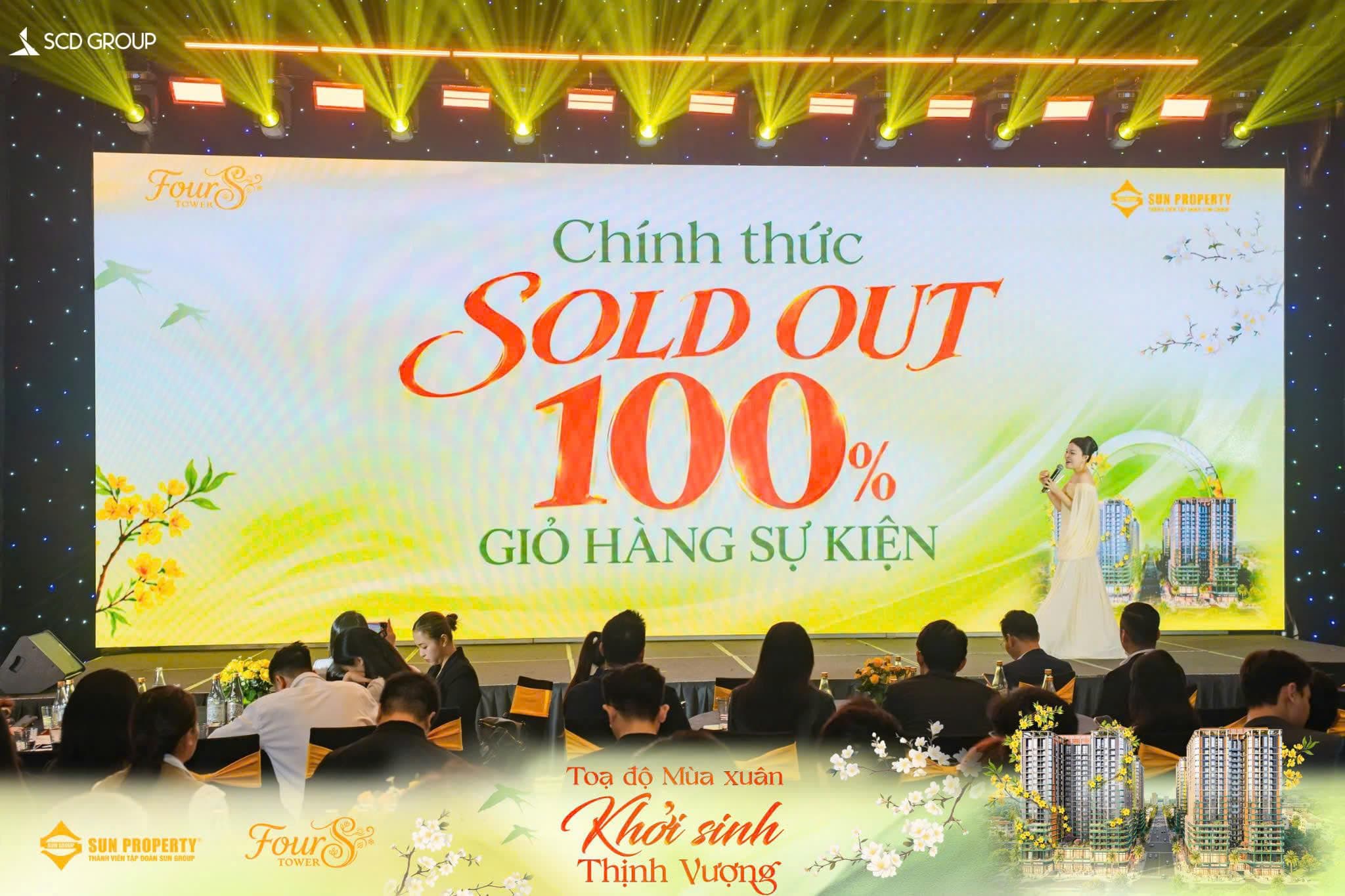 Sold out 100% giỏ hàng độc quyền ngay tại sự kiện.