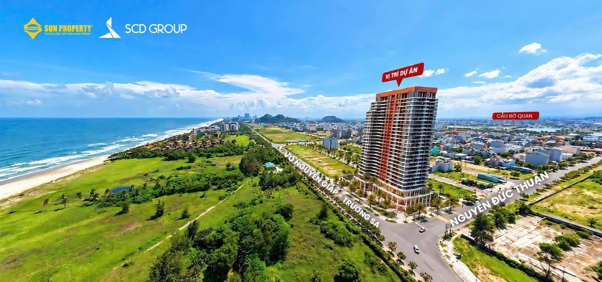 Vị trí Sun Saphia Residence Đà Nẵng: Lợi thế kết nối biển Mỹ Khê và trục du lịch ven biển